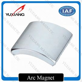 Rare Earth N38 Neodymium Arc Magnets Sintererd NdFeB Durable For Motor