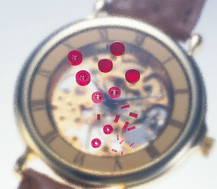 Special Shaped Watch Bearing , Ruby Jewel Bearing Artificial Corundum