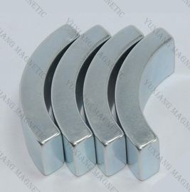 AC High Speed Motor Neodymium Arc Magnets 42SH High Intrinsic Coercive Force