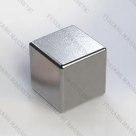 Ni-Cu-Ni Neodymium Block Magnets 50x50x50mm High Coercive Force Over 35KOe