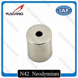Imán permanente N52 de Ndfeb del cilindro hueco redondo diametricalmente magnetizado